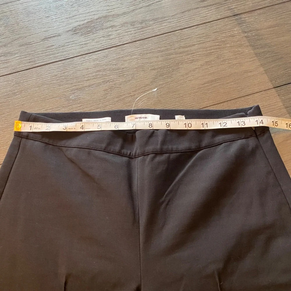New! Vince Crop Flare Pants Solid Black nwt 33830 - Picture 14 of 16